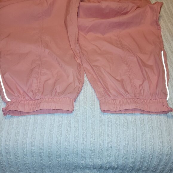 NWT Fabletics Pink Nylon Jogger Athletic Workout Pants Pockets Womens Size 2X - Picture 8 of 8